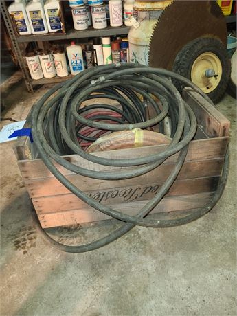 Box of Different Size Air Hoses