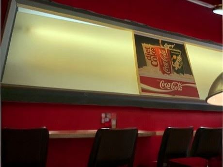 Coca Coal Menu Board With Inserts