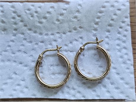 14K (585) Gold Earrings