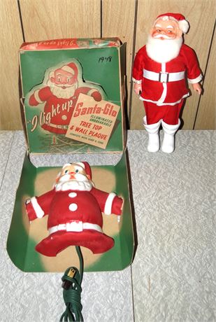 Vintage Santa Glo, Vintage Santa Doll