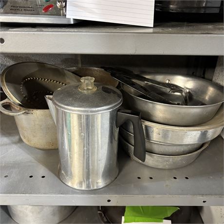 Vintage Aluminum Cookware - Pan Sets, Roasting Pan, Etc.