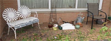 Front Patio Cleanout