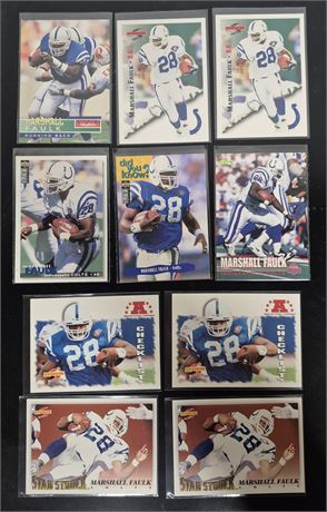 Marshall Faulk Lot