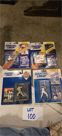 Vintage Starting Lineup Baseball Figurines