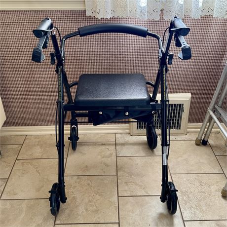 McKesson Rolling Walker with Seat