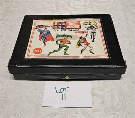 Vintage 1973 Mego Item 1331 "World's Greatest Heros" Action Figure Carry Case