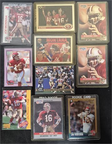 Joe Montana Cards