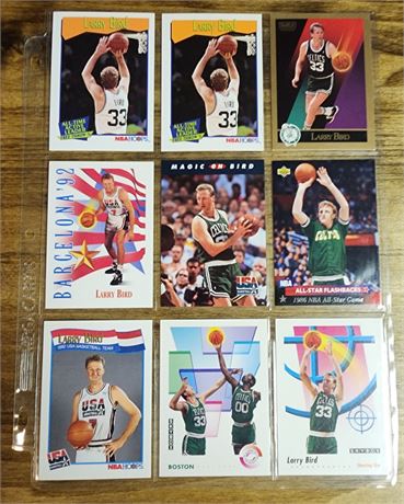 Sleeve of Basketball Cards