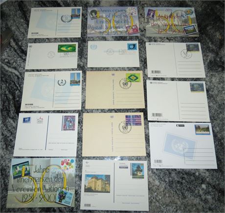 Assorted Postcards From The United Nations