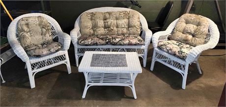 Wicker Patio Furniture Set