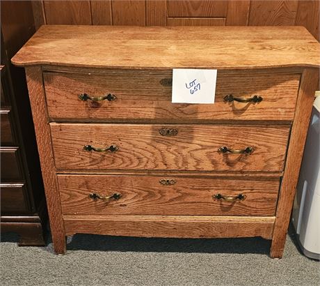 Antique Wood Dresser