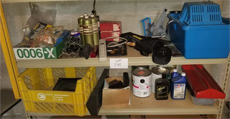 Shelf Cleanout- Tools, Electrical, Oil, Paint, Stanley Laser Kit & More