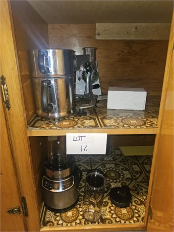 Mixed Small Appliances- Ninja, Drip Pot, Chopper & More