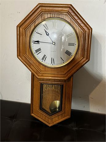 Sunbeam Regulator Wall Clock