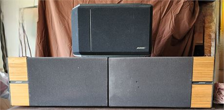 BOSE Pair of 6.2 L&R Speakers Plus One BOSE 301 Series IV Speaker