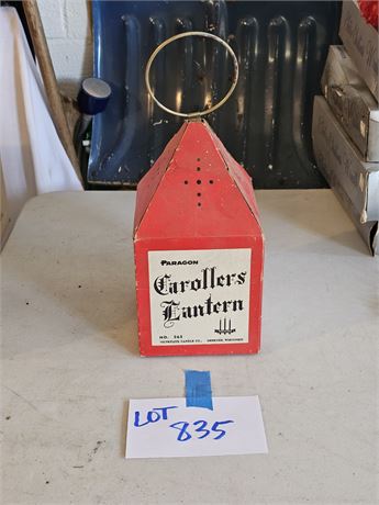 Rare Paragon Carllers Lantern in Original Box