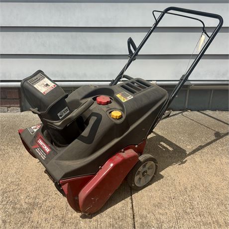 Craftsman 21" 179cc 4-Cycle OHV Electric Start Snow Blower