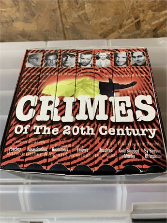 Crimes OF The 20th Century VHS Movie Set Of 7