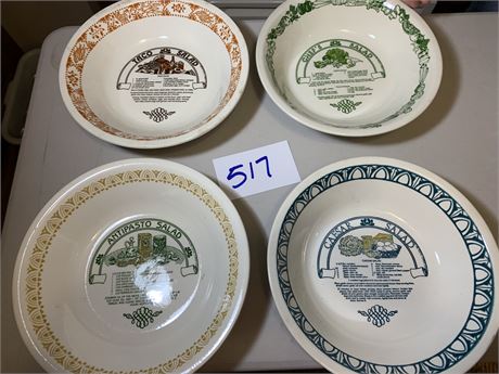 Salad Bowl Lot By Royal China