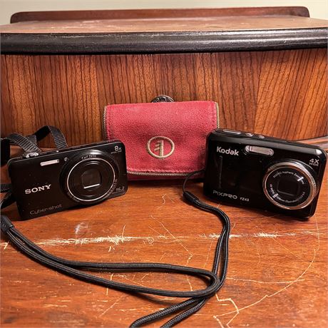 Kodak PixPro F243 & Sony Cyber-Shot Exmor R Cameras