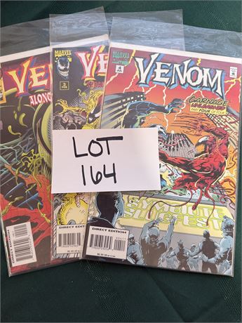 Venom Comics: Along Came A Spider, Separation Anxiety, Carnage Unleashed