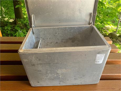 Vintage JC Higgins Aluminum Cooler