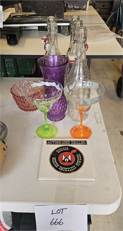 Barware, Vases & More