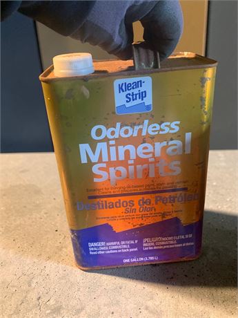 Klean-Strip Odorless Mineral Spirits & Hudson Incredible Orange Liquid Ice Melt