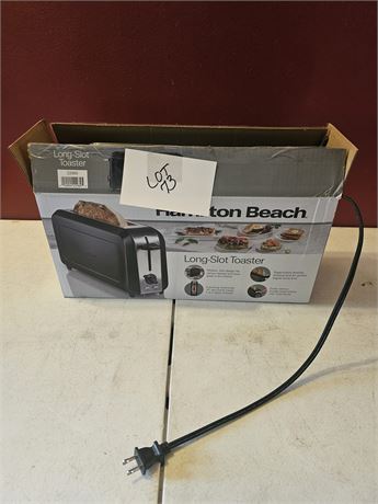 Hamiton Beach Long-Slot Toaster