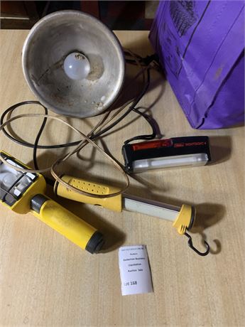 Misc Work Light/Lamp Lot
