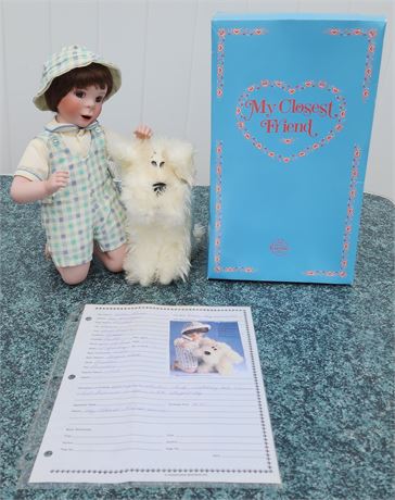 Ashton Drake "My Secret Pal" Porcelain Doll