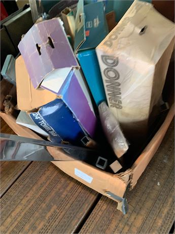 Lot of Vintage Shower Towel Bars