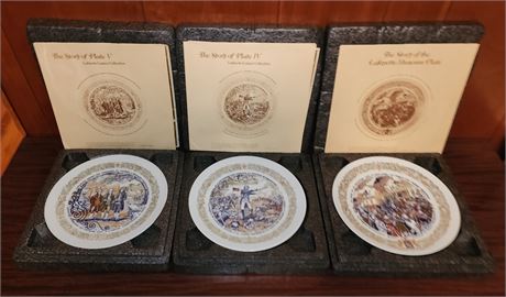 Darceau Limoges Decorative Plates