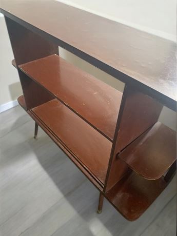 Vintage Wood MCM Bookcase/Book Shelf