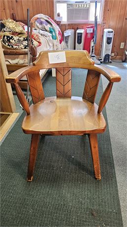 Vintage Wood Student Chair