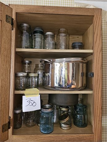 Cupboard Cleanout: Canning Jars & Supplies