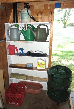Cleanout Lot: Sprinklers, Sprayers Watering Cans, etc