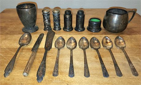 Mixed Silverplate Items