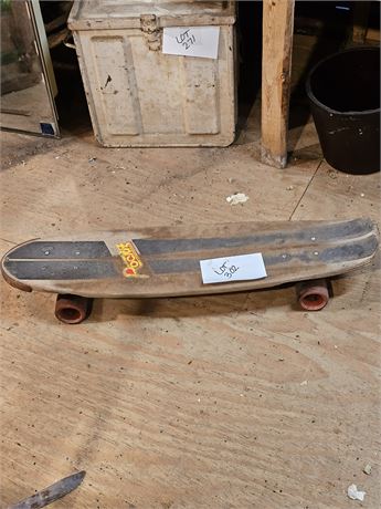Vintage X-Caliber Wood Skateboard