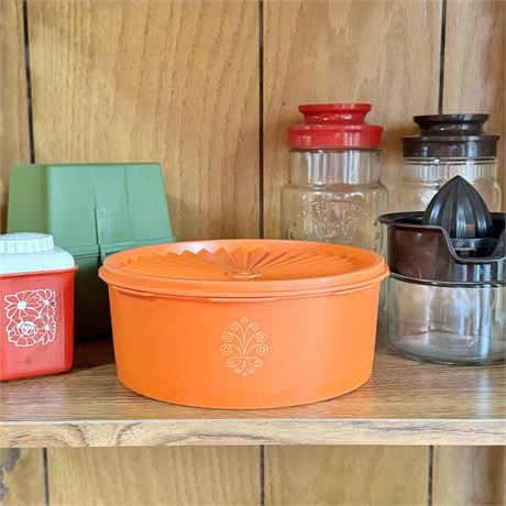 Vintage Tupperware, Recipe Box and More