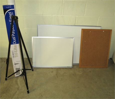 Dry Erase Boards, Cork Board, Easel