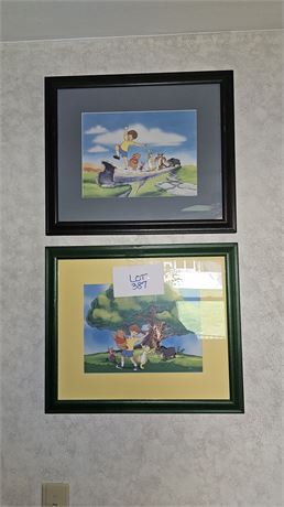 Winnie The Pooh Framed Art