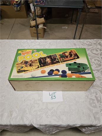 1984 Official Nerf Pool Set Parker Brothers