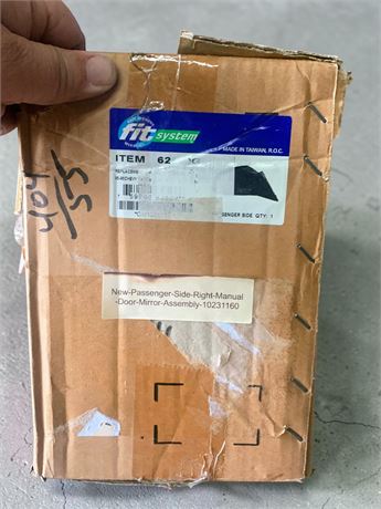 K Source Fit System Passenger-Side Manual Door Mirror Assembly Model 62553G