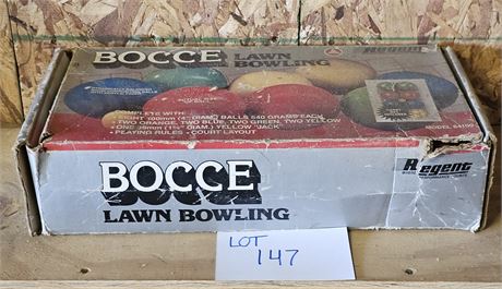 Bocce Lawn Bowling