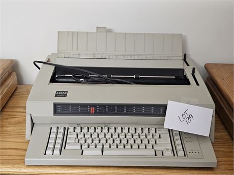 IBM Electric Type Writer