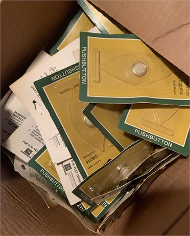 Rittenhouse Lighted Doorbell Push Buttons Lot (Model C8054) - 1 Box