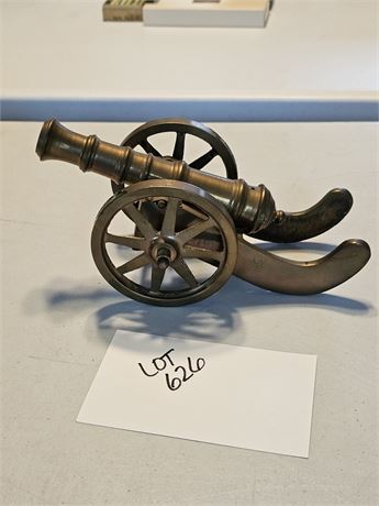 Miniature Brass Civil War Cannon