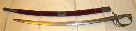 Talwar Indian Curved Sword