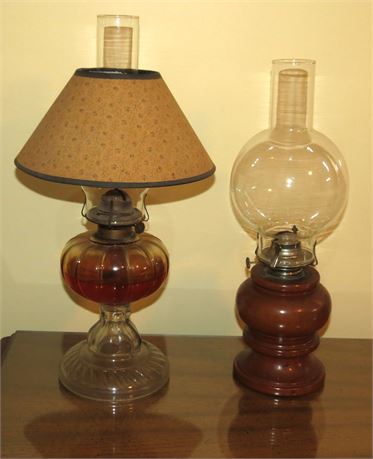 2 Oil Lamps